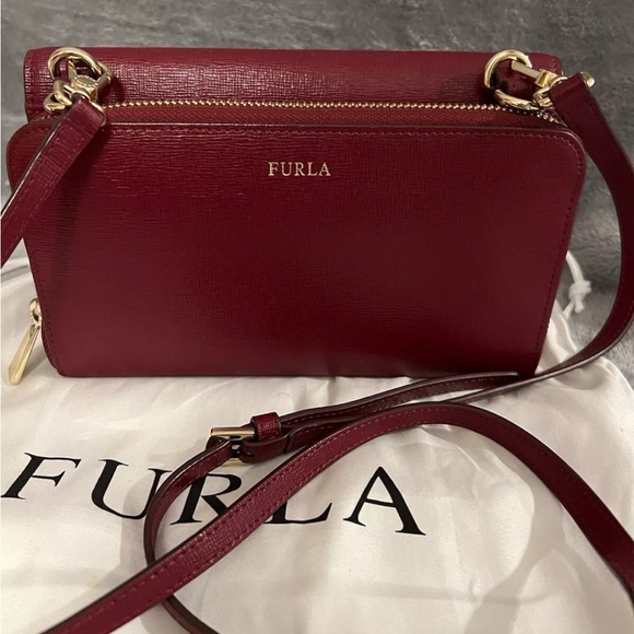 FURLA Detachable 2 in 1 Crossbody Bag - Picture 1 of 15